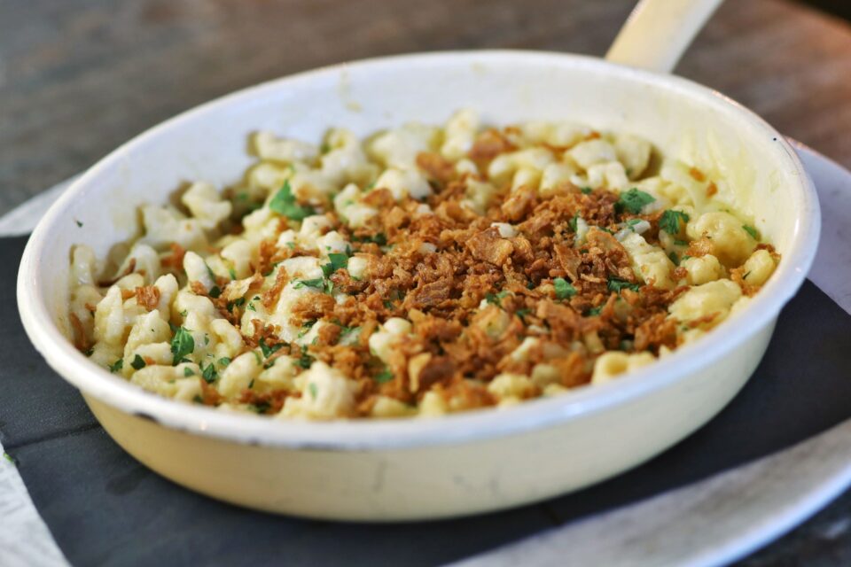 Kässpätzle im Naschmarkt Wels